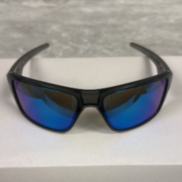 NEW | OAKLEY | DOUBLE EDGE | 9380 - 06 | 66 | GREY SMOKE |PRIZM SAPPHIRE IRIDIUM - Picture 1 of 6